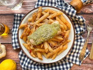 Pesto de saumon aux pennes