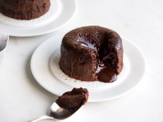 Fondant au chocolat vegan