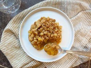 Crumble mangue passion