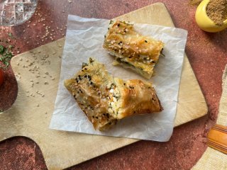 Borek aux deux fromages