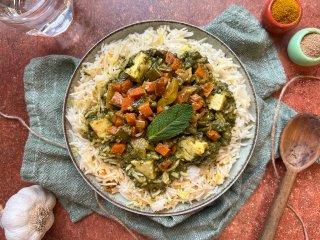 Palak paneer