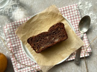 Banana bread au chocolat