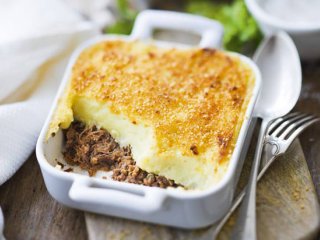 Parmentier de joue de boeuf