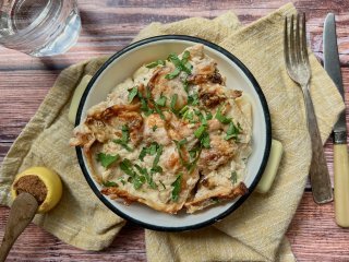 Gratin de chou-fleur à la tomme