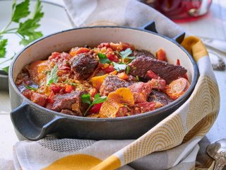 Boeuf mijoté à la provençale