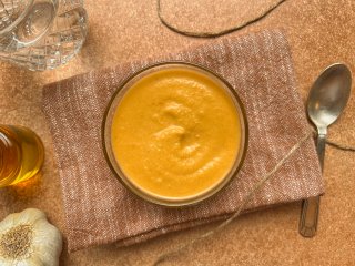 Gaspacho tomate et pomme verte