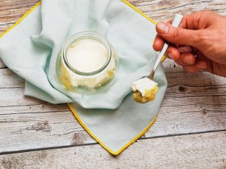 Panna cotta aux poires
