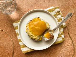 Mango shortcake