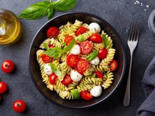 Salade de fusillis féta olives