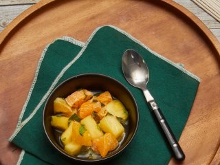 Salade d'agrumes miel et menthe