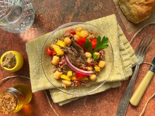 Salade de bœuf à la mangue