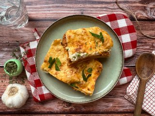 Lasagnes gratinées au boeuf