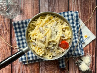 Linguine alla carbonara