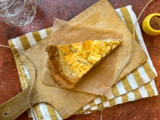 Quiche poulet poireau