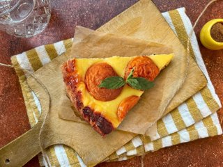 Flan aux oreillons d'abricots