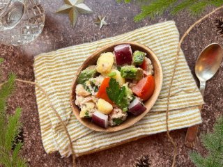 SPECIAL NOEL - Salade d'avocat aux oeufs de truite