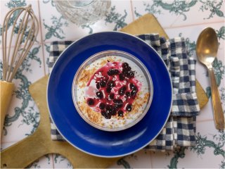 SPECIAL NOEL - Banoffee aux cerises amarena