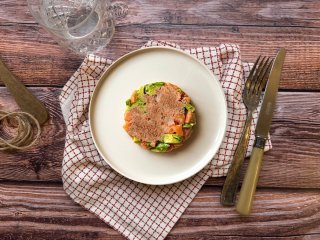 SPECIAL NOEL - Crumble avocat saumon fumé