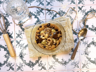 Cookie praliné chocolat