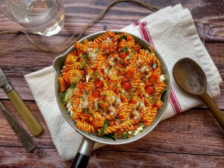 Fusillis à la sicilienne