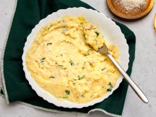 Brandade de poisson blanc aux champignons