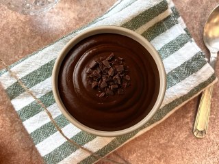 Crème au chocolat noir