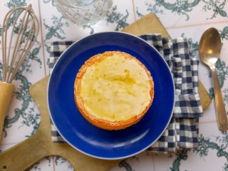 Charlotte au citron intense