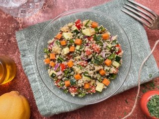 Taboulé aux légumes croquants
