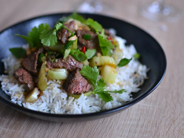 Bœuf sauté à la chinoise