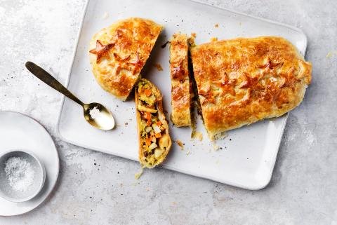 Feuilleté aux légumes