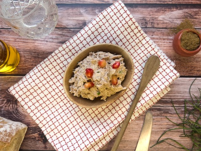 Rillettes de thon et fèves au sumac