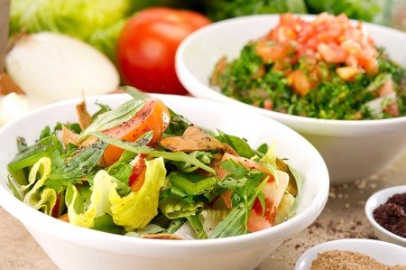 Grande salade libanaise sans gluten