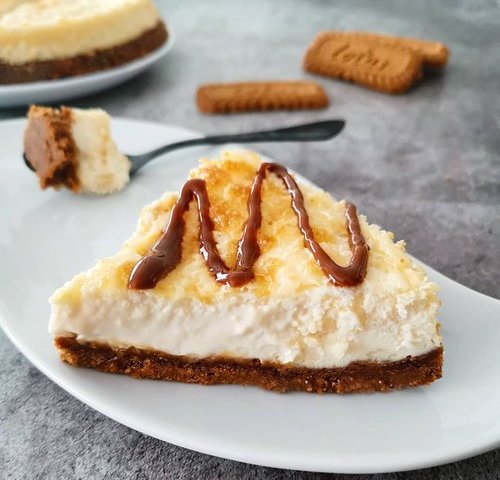 Cheesecake spéculoos au sirop d'érable