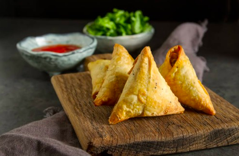 Samoussas au thon et pommes de terre farcies