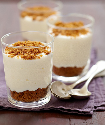 Commander le plat Panna cotta spéculoos (gluten, lactose) pour la ...