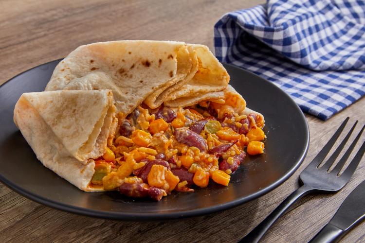 Fajitas poivrons haricots rouges fait maison, découvrez les autres